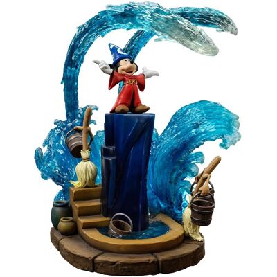 Iron Studios Mickey Fantasia Figur - 25cm - Disney Klassiker Iron Studios Mickey Fantasia Figur - 25cm - Disney Klassiker