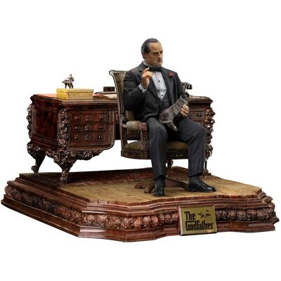 Iron Studios Ojciec chrzestny Don Vito Corleone Statua Deluxe 1/10 Iron Studios Ojciec chrzestny Don Vito Corleone Statua Deluxe 1/10