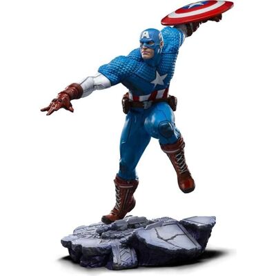 Iron Studios Captain America 1/10 Skala Figur - Infinity Gauntlet Diorama Iron Studios Captain America 1/10 Skala Figur - Infinity Gauntlet Diorama