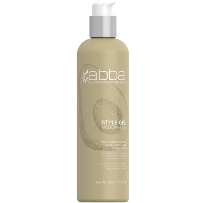 Abba Style Gel Medium - Gel coiffant - Tous types de cheveux - Publicité Abba Style Gel Medium - Gel coiffant - Tous types de cheveux - Publicité