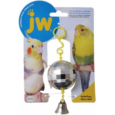 JW Pet Insight Disco Ball Bird Toy - Bird Toy JW Pet Insight Disco Ball Bird Toy - Bird Toy