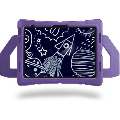 STM Duxling 27.7cm (10.9") Lila Tablet-Tasche - Stoßfester EVA-Schaum, Beschriftung, Doppelte Griffe STM Duxling 27.7cm (10.9") Lila Tablet-Tasche - Stoßfester EVA-Schaum, Beschriftung, Doppelte Griffe