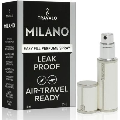 Travalo Milano Biały 5ml Atomizer do Perfum - Atomizer do Perfum Travalo Milano Biały 5ml Atomizer do Perfum - Atomizer do Perfum