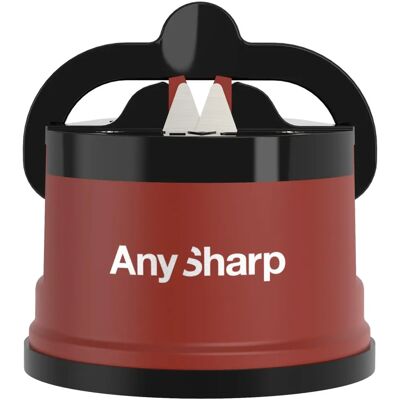 AnySharp Classic Red Knife Sharpener - Kitchen AnySharp Classic Red Knife Sharpener - Kitchen