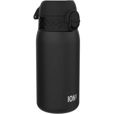 Ion8 Fekete rozsdamentes acél vízpalack 400 ml - Vízpalack Ion8 Fekete rozsdamentes acél vízpalack 400 ml - Vízpalack