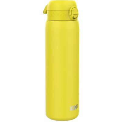 Bouteille d'eau Ion8 - 1200ml - Inox - Jaune - Bouteille d'eau - Publicité Bouteille d'eau Ion8 - 1200ml - Inox - Jaune - Bouteille d'eau - Publicité