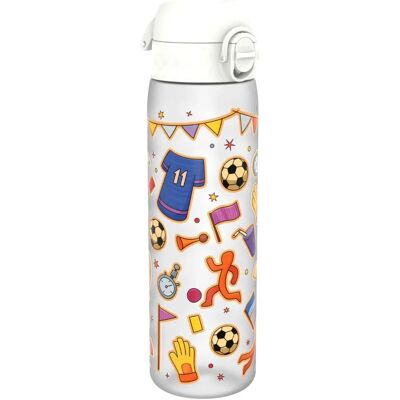 Bouteille d'eau en plastique pour enfants Ion8 - 500ml, Football - Kids Plastic Water Bottle Bouteille d'eau en plastique pour enfants Ion8 - 500ml, Football - Kids Plastic Water Bottle