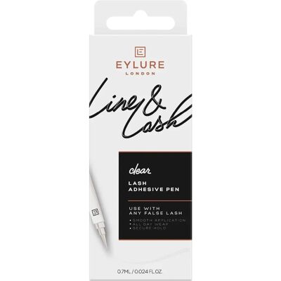 Eylure Marke Modell & Wimpernkleber - Eyeliner & Wimpern - Kristallklar - 0,7 ml Eylure Marke Modell & Wimpernkleber - Eyeliner & Wimpern - Kristallklar - 0,7 ml