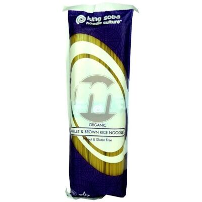 Fideos de mijo y arroz integral orgánico King Soba - Pasta Fideos de mijo y arroz integral orgánico King Soba - Pasta