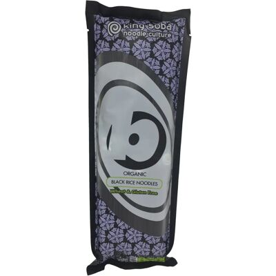 King Soba Pasta de Arroz Negro Orgánico - Sin Gluten, Vegano, 250g King Soba Pasta de Arroz Negro Orgánico - Sin Gluten, Vegano, 250g