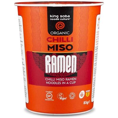King Soba Ramen de Miso con Chili Orgánico - Ramen King Soba Ramen de Miso con Chili Orgánico - Ramen