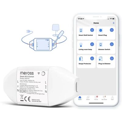 MEROSS WLAN-Schalter MSS710 - Intelligenter Wi-Fi-Schalter MEROSS WLAN-Schalter MSS710 - Intelligenter Wi-Fi-Schalter