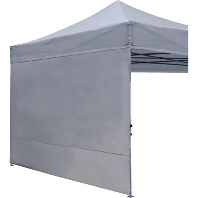 ABCCANOPY - 3x3M Straight Leg Gazebo - Grigio - 1 Confezione - Pannello laterale ABCCANOPY - 3x3M Straight Leg Gazebo - Grigio - 1 Confezione - Pannello laterale