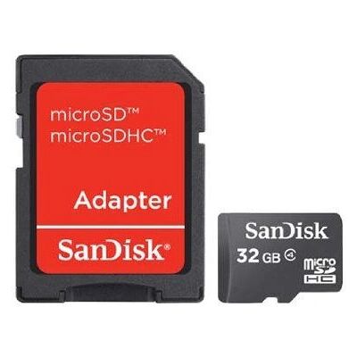 SanDisk Class4 microSD - microSDHC 32GB (SDSDQM-032G-B35) SanDisk Class4 microSD - microSDHC 32GB (SDSDQM-032G-B35)
