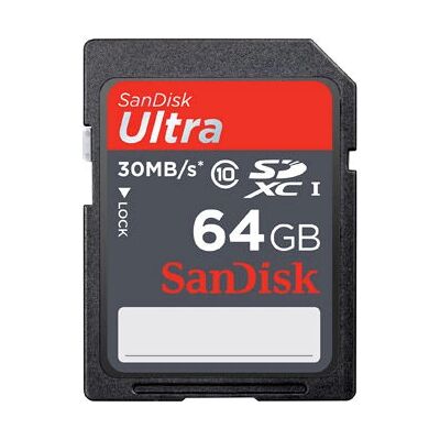 SanDisk 64GB Ultra SDXC UHS-I Clase 10 - Tarjeta de memoria SanDisk 64GB Ultra SDXC UHS-I Clase 10 - Tarjeta de memoria