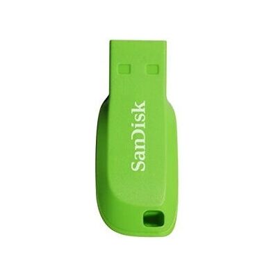 SanDisk Cruzer Blade 16GB - USB Flash Disk - Zelená SanDisk Cruzer Blade 16GB - USB Flash Disk - Zelená