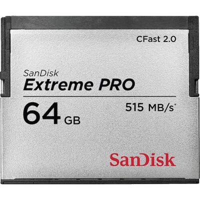 Scheda di memoria SanDisk Extreme PRO CFast 2.0 64GB - Supporto per fotocamere professionali Scheda di memoria SanDisk Extreme PRO CFast 2.0 64GB - Supporto per fotocamere professionali