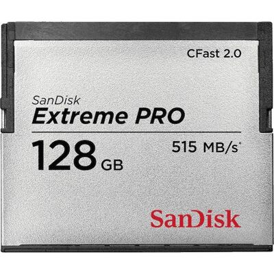 SanDisk Extreme PRO CFast 2.0 - 128GB muistikortti kameroille ja videokameroille SanDisk Extreme PRO CFast 2.0 - 128GB muistikortti kameroille ja videokameroille