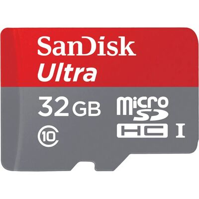 SanDisk Ultra 32 GB MicroSDHC Klasse 10 SanDisk Ultra 32 GB MicroSDHC Klasse 10