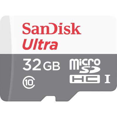 SanDisk Ultra microSD (SDSQUNS) - microSDHC 32GB (SDSQUNS-032G-GN3MN) - Publicité SanDisk Ultra microSD (SDSQUNS) - microSDHC 32GB (SDSQUNS-032G-GN3MN) - Publicité