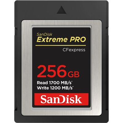 SanDisk Extreme Pro CFexpress - 256GB - Publicité SanDisk Extreme Pro CFexpress - 256GB - Publicité