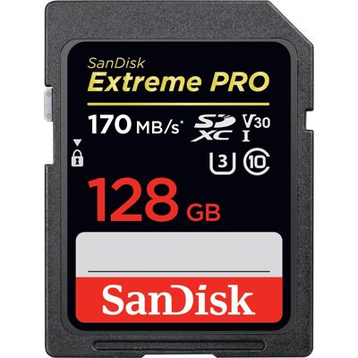 SanDisk Extreme Pro (2018) SDXC - 128GB SanDisk Extreme Pro (2018) SDXC - 128GB