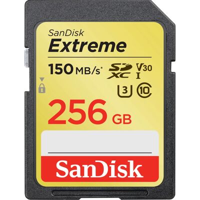 SanDisk Extreme (2018) SDXC - 256GB SanDisk Extreme (2018) SDXC - 256GB
