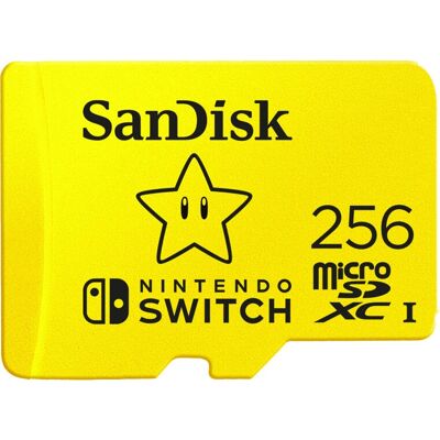 SanDisk microSDXC dla Nintendo Switch (2018) - 256GB SanDisk microSDXC dla Nintendo Switch (2018) - 256GB