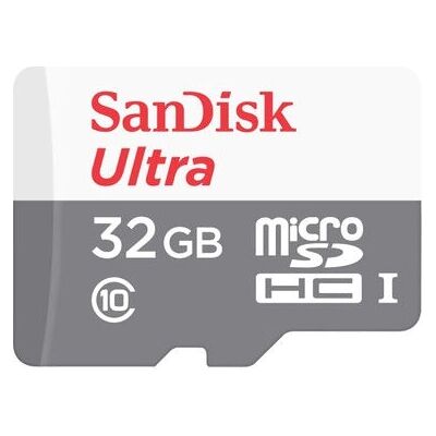Karta pamięci SanDisk SDSQUNR-032G-GN3MN 32GB MicroSDHC Klasa 10 Karta pamięci SanDisk SDSQUNR-032G-GN3MN 32GB MicroSDHC Klasa 10