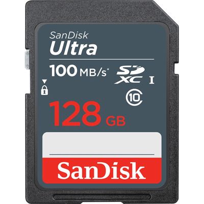 SanDisk Ultra SD UHS I (SDSDUNR-GN3IN) - SDXC (SDSDUNR-128G-GN3IN) SanDisk Ultra SD UHS I (SDSDUNR-GN3IN) - SDXC (SDSDUNR-128G-GN3IN)