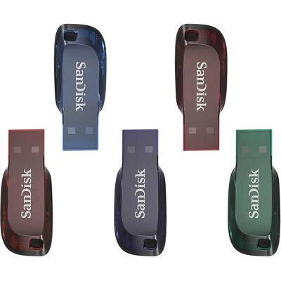 SanDisk Cruzer Blade 32GB USB 2.0 USB-flashdrive SanDisk Cruzer Blade 32GB USB 2.0 USB-flashdrive