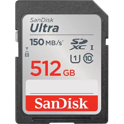 SanDisk Ultra SDXC 150MB/s Klasa 10 U1 (SDSDUNC-GN6IN) - 512GB (SDSDUNC-512G-GN6IN) SanDisk Ultra SDXC 150MB/s Klasa 10 U1 (SDSDUNC-GN6IN) - 512GB (SDSDUNC-512G-GN6IN)