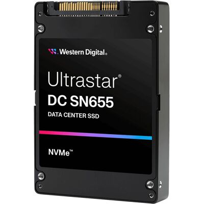 Western Digital SN655 15,3TB U.3 PCIe 4.0 NVMe SSD Western Digital SN655 15,3TB U.3 PCIe 4.0 NVMe SSD