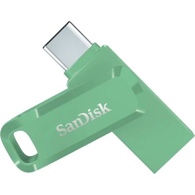 SanDisk Ultra Dual Drive Go 256GB USB Flash Drive Groen SanDisk Ultra Dual Drive Go 256GB USB Flash Drive Groen