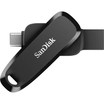 SanDisk 512GB USB-C USB-flash - Kääntyvä, 100MB/s SanDisk 512GB USB-C USB-flash - Kääntyvä, 100MB/s