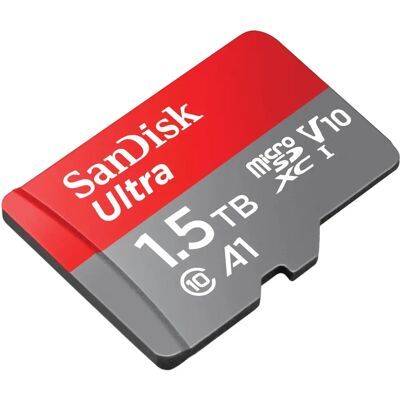 SanDisk 1.5TB MicroSDXC Ultra - Compatible Android - Publicité SanDisk 1.5TB MicroSDXC Ultra - Compatible Android - Publicité