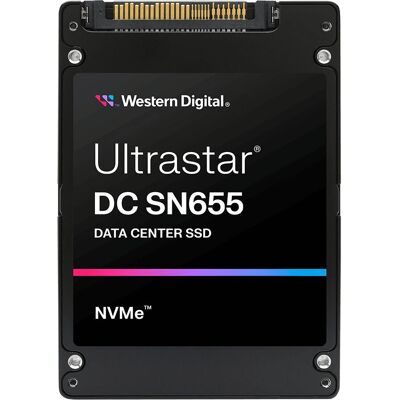 Western Digital SN655 61,44TB SSD - PCIe 4.0 NVMe Western Digital SN655 61,44TB SSD - PCIe 4.0 NVMe