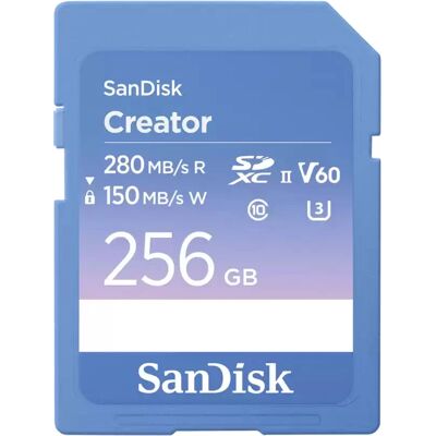 SanDisk Creator SD-UHS-II - 256GB SanDisk Creator SD-UHS-II - 256GB