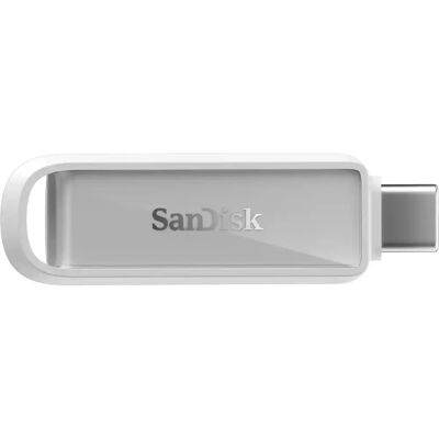 SanDisk 64GB USB-C Flash Drive - 150MB/s - White SanDisk 64GB USB-C Flash Drive - 150MB/s - White