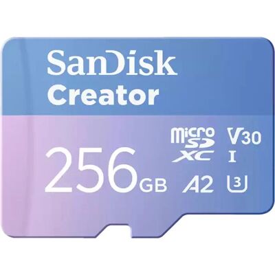 SanDisk Creator microSDXC - 256GB SanDisk Creator microSDXC - 256GB