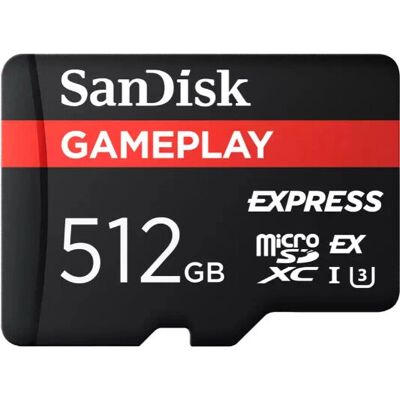 SanDisk - GamePlay Express - 512GB - UHS-I Class 10 - Speicherkarte SanDisk - GamePlay Express - 512GB - UHS-I Class 10 - Speicherkarte