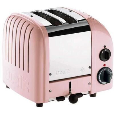 Dualit Vario AWS Petal Pink 2-Slot Toaster - Classic, Compact, Repairable Dualit Vario AWS Petal Pink 2-Slot Toaster - Classic, Compact, Repairable