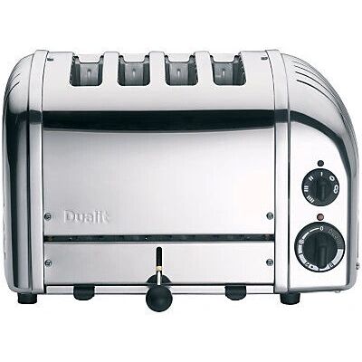 Dualit New Gen 4S - Argent - Grille-pain 4 tranches - Publicité Dualit New Gen 4S - Argent - Grille-pain 4 tranches - Publicité