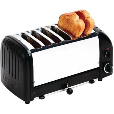 Dualit 60145 - Noir - Grille-pain 6 tranches - Publicité Dualit 60145 - Noir - Grille-pain 6 tranches - Publicité