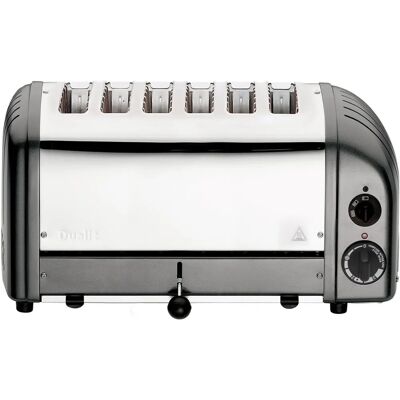 Dualit Vario 6 Tranches - Gris - Grille-pain - Publicité Dualit Vario 6 Tranches - Gris - Grille-pain - Publicité