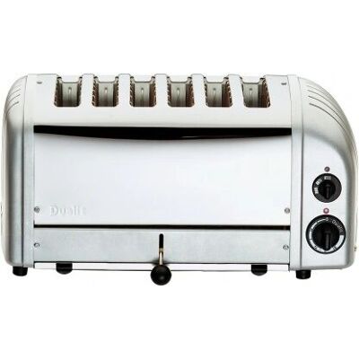 Dualit - Classic 6 Vario - 6 Tranches - Argent - Grille-pain - Publicité Dualit - Classic 6 Vario - 6 Tranches - Argent - Grille-pain - Publicité