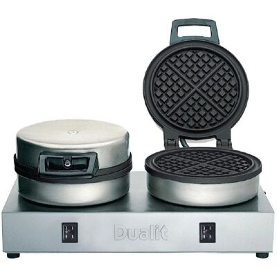 Dualit Gaufrier Double - Professionnel, 60 gaufres/h - Publicité Dualit Gaufrier Double - Professionnel, 60 gaufres/h - Publicité