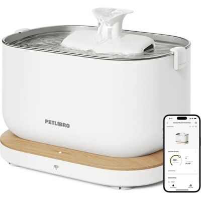 Petlibro Dockstream White Smart Waterer and Feeder - Pet Waterer and Feeder Petlibro Dockstream White Smart Waterer and Feeder - Pet Waterer and Feeder