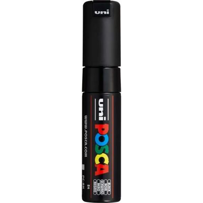 Uni-Ball Posca Broad Chisel Tip Marker - Black Uni-Ball Posca Broad Chisel Tip Marker - Black