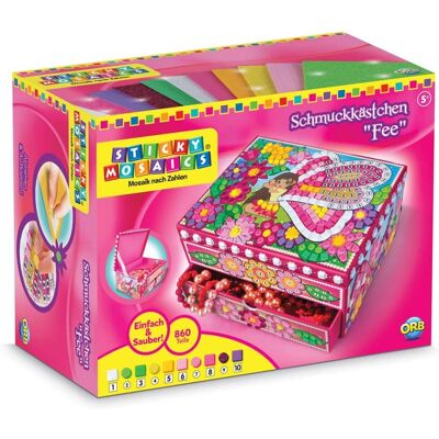 Sticky Mosaics Schmuckkästchen Kreativset für Kinder Sticky Mosaics Schmuckkästchen Kreativset für Kinder
